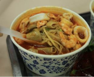 鼓浪屿旅游美食---沙茶面