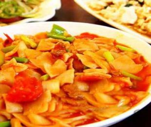 兰州美食---炒面片